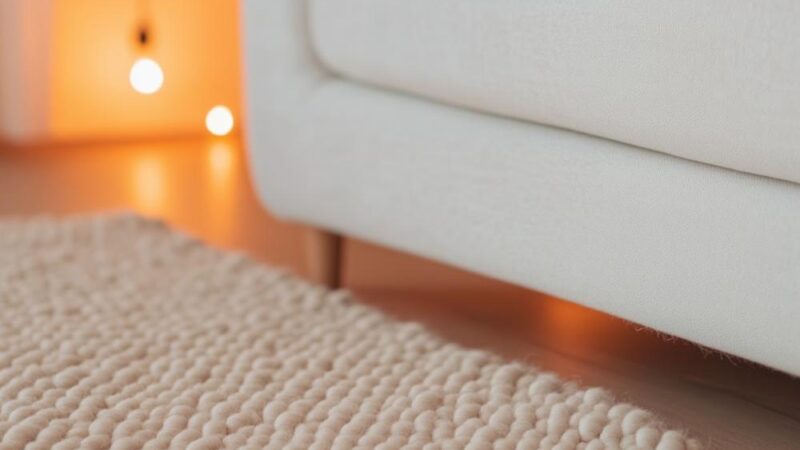 Czy dywan jest konieczny w salonie z drewnianą podłogą? Praktyczne spojrzenie na aranżację wnętrza