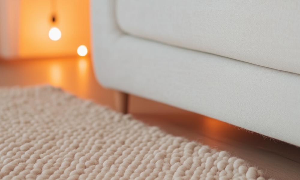 Czy dywan jest konieczny w salonie z drewnianą podłogą? Praktyczne spojrzenie na aranżację wnętrza