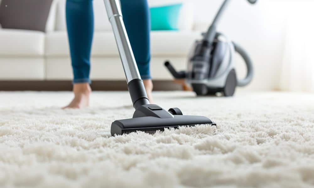 Dywany vintage w minimalistycznym salonie: zaskakujący duet, który zachwyca!